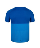 Babolat Men's Play Crew Neck Tee - Blue Aster