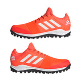 adidas Divox Hockey Shoes - Solar Red (Size 8)