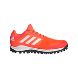 adidas Divox Hockey Shoes - Solar Red (Size 8)