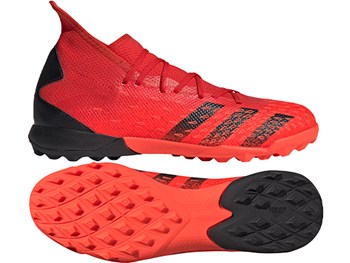 adidas Predator Freak .3 Turf Shoes - Solar Red