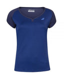 Babolat Women's Play Cap Sleeve Top - Estate Blue