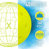 Franklin X-40 Outdoor Pickleball - Optic