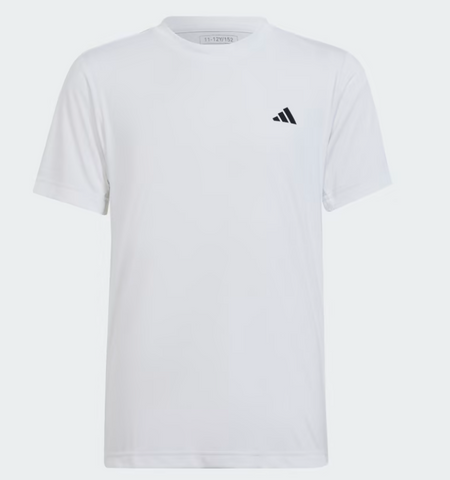Adidas Boys Club Tennis Tee White