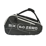 Six Zero Pro Pickleball Tour Bag  (Black)