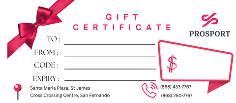 Physical Gift Certificate