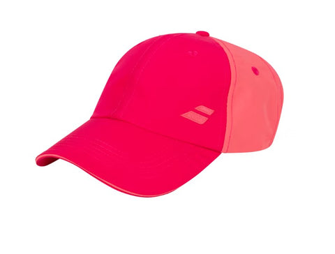 Babolat Basic Logo Hat - Red Rose