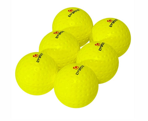 Brabo Dimple Competition Ball - Neon Yellow