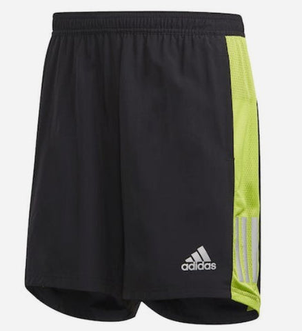 adidas Own the Run Shorts - Black/Green