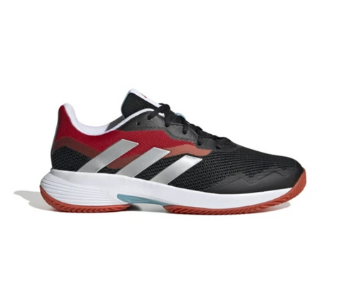 adidas Courtjam Control Clay - Black/Red