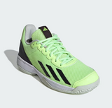 adidas Courtflash Jr - Lime Green