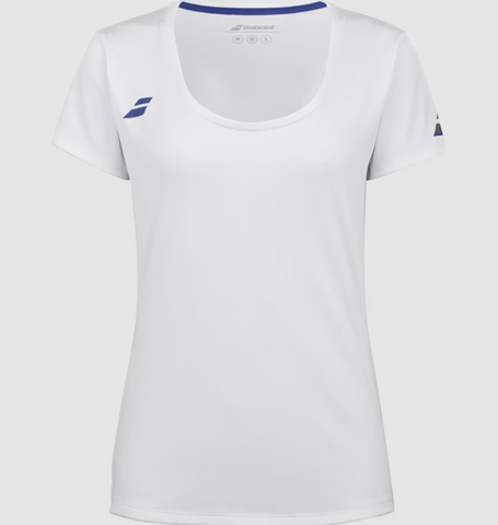 Babolat Femme Play Cap Sleeve Top - White