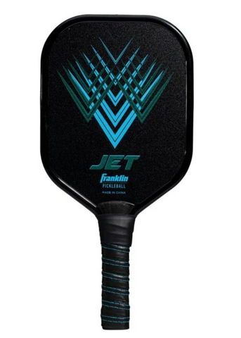 Franklin Jet Aluminum Pickleball Paddle - Black/Blue