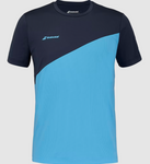 Babolat Men's Drive Crew Neck Tee - Blue