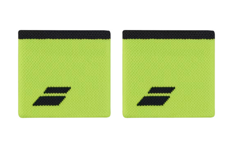 Babolat Logo Wristband - Yellow/Gray