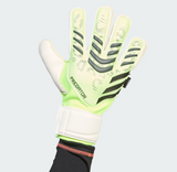 adidas Predator Match Fingersave Goalkeeper Gloves - Lucid Lemon