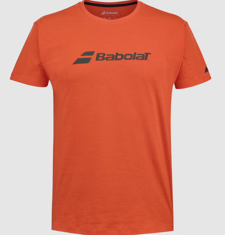 Babolat Men's Exercise Tee - Fiesta Red