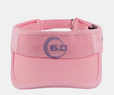 Six Zero Sports Visor - Cherry Blossom Pink