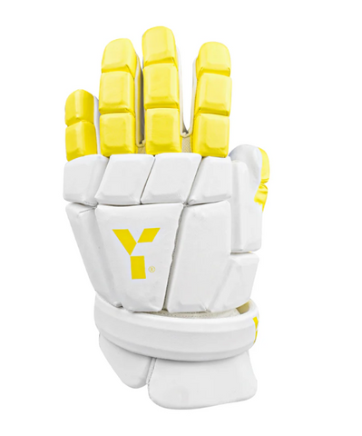 Y1 Indoor Flex Glove - White/Yellow