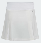 adidas Girl's Club Tennis pleat Skirt - White