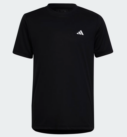 Adidas Boys Club Tennis Tee Black
