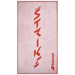 Babolat Medium Towel - White/Strike Red