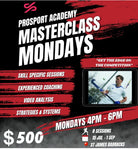 Prosport Masterclass Monday Fees