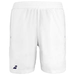 Babolat Garcon Play Shorts Junior - White