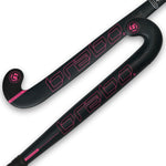 Brabo O'Geez Original - Junior Hockey Stick (Black/Pink)