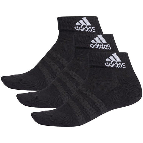 adidas Cushioned Ankle Socks 3 pairs - Black