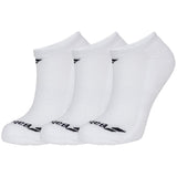 Babolat Invisible Socks - 3 pairs (White)