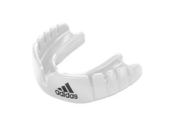 adidas Opro Junior Mouthguard Snap-Fit - White