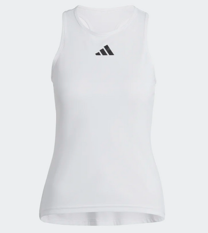 adidas Club Tennis Girls Tank - White
