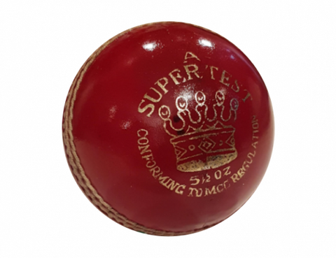 Super Test Cricket Ball - Red